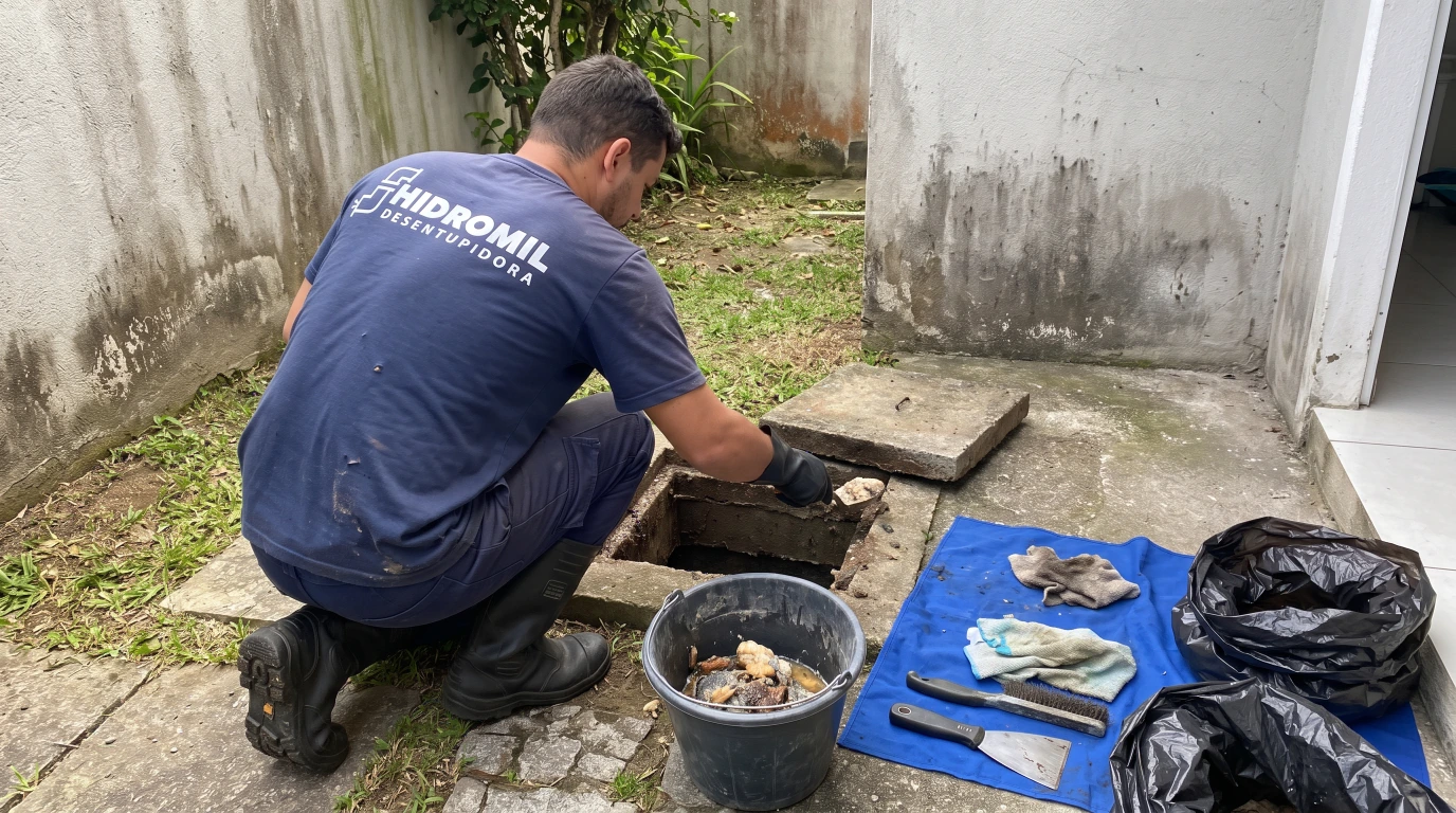 Limpeza de caixa de gordura em florianopolis